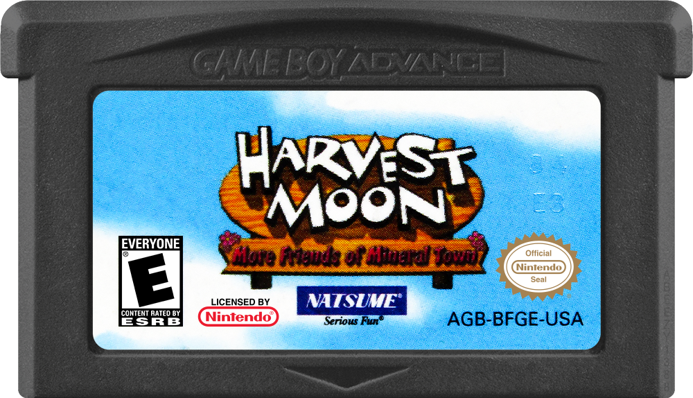 Harvest Moon More Friends of Mineral Town media 7 for GameBoy Advance